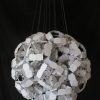 Kartonkristal; 2017; Egbert Pikkemaat; ontwerper; Vouwstenen; lichtobject;